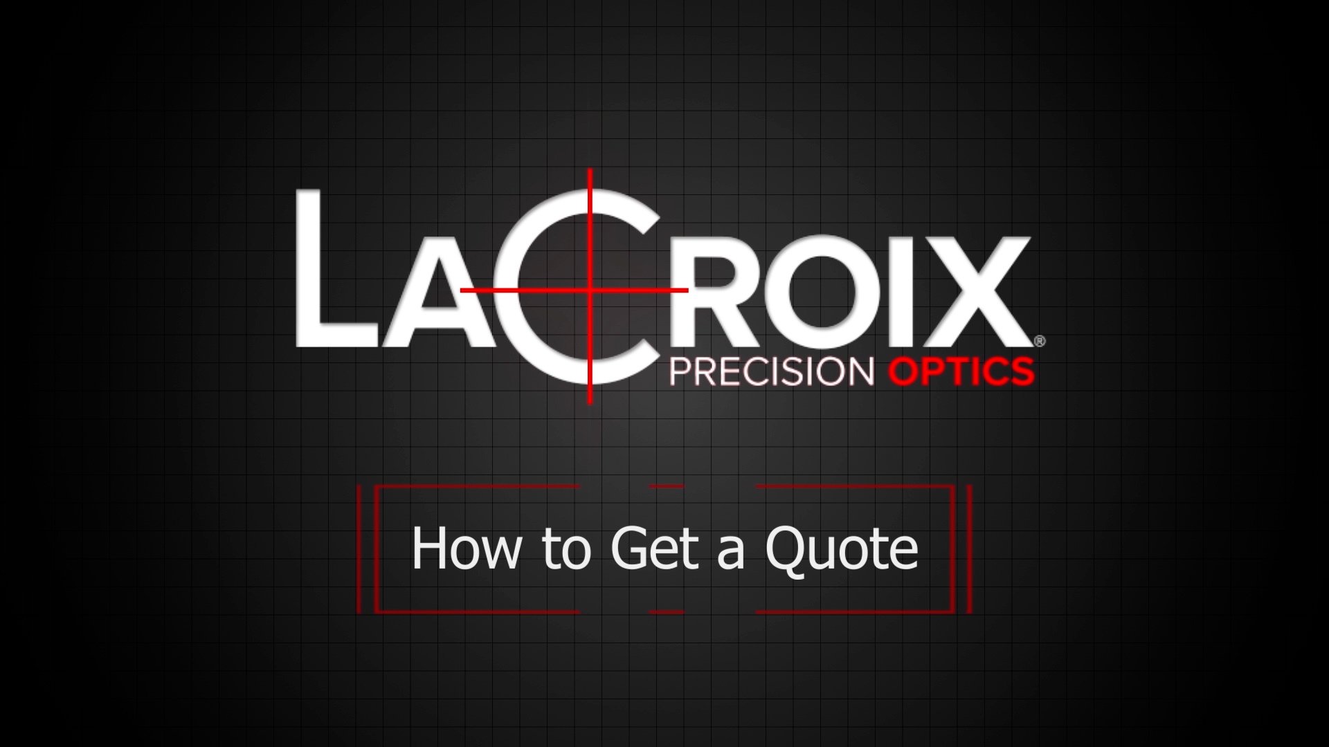 Optics Manufacturing 101: How to Get a Quote